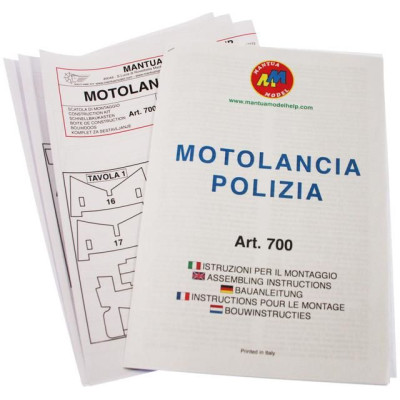 Mantua Model Policejní člun 1:35 kit