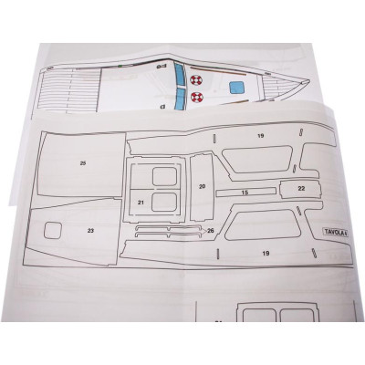 Mantua Model Policejní člun 1:35 kit