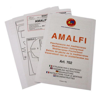 Mantua Model Rybářská loď Amalfi 1:35 kit
