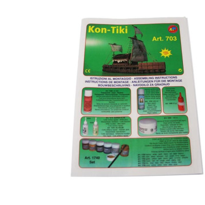 Mantua Model Kontiki 1:18 kit