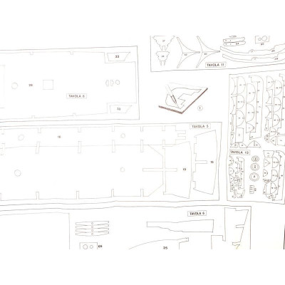 Mantua Model HMS Victory (Sergal) 1:78 kit