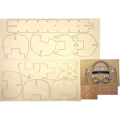 Mantua Model HMS Bounty 1:60 kit