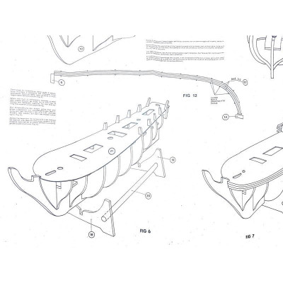Mantua Model HMS Bounty 1:60 kit