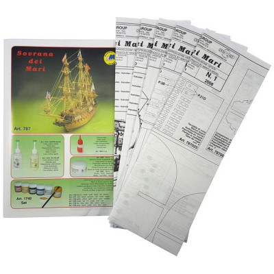 Mantua Model Sovereign of the Seas 1:78 kit