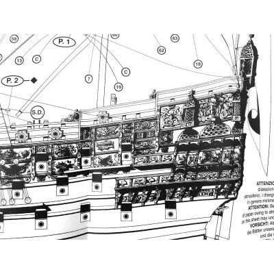 Mantua Model Sovereign of the Seas 1:78 kit