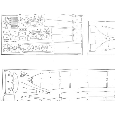 Mantua Model Cutty Sark 1:78 kit