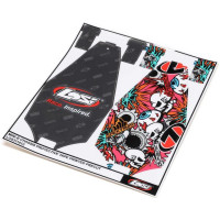 Tuning alkatrész Losi Mini-B RC autó modellekhez: alvázvédő matrica (2 db)