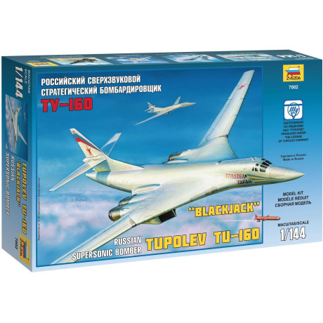 Model Kit letadlo 7002 - Tupolev TU-160 Russian Strategic Bomber (1:144)