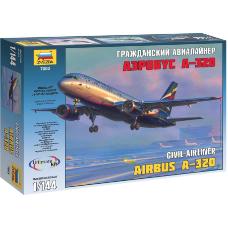 Model Kit letadlo 7003 - Airbus A-320 (1:144)