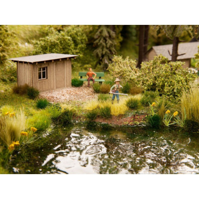 Trávne trsy XL "Kvitnúce", 9mm  NO07042