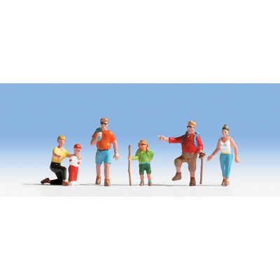 Turisti 6 postavičiek  NO15870