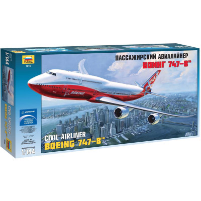 Model Kit letadlo 7010 - Boeing 747-8 (1:144)