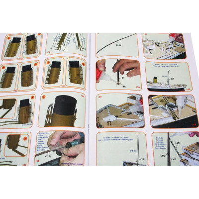 Mantua Model Titanic 1:200 sada č.4 kit