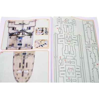 Mantua Model Titanic 1:200 sada č.4 kit