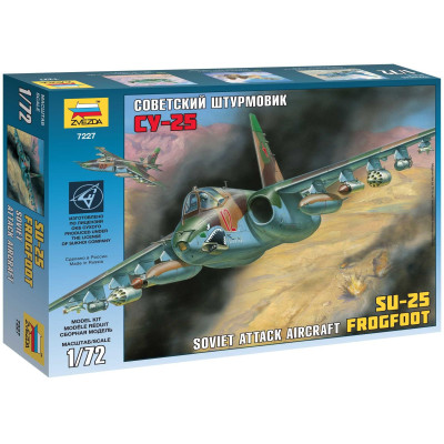 Model Kit letadlo 7227 - SU-25 (1:72)