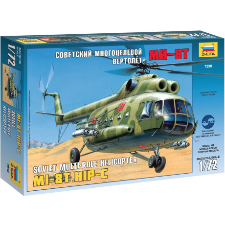 Model Kit vrtulník 7230 - MIL MI-8T Soviet Helicopter (1:72)