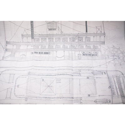 Mantua Model Mississippi 1:50 kit