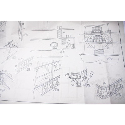 Mantua Model Mississippi 1:50 kit