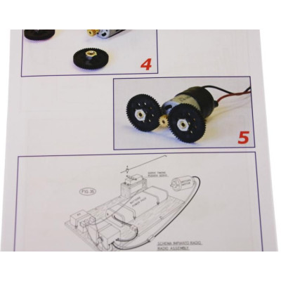 Mantua Model Motorová jachta Bruma 1:43 kit