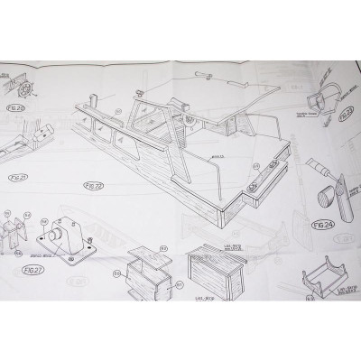 Mantua Model Motorová jachta Bruma 1:43 kit