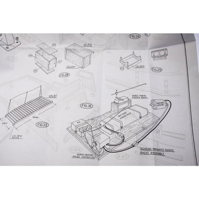 Mantua Model Motorová jachta Bruma 1:43 kit