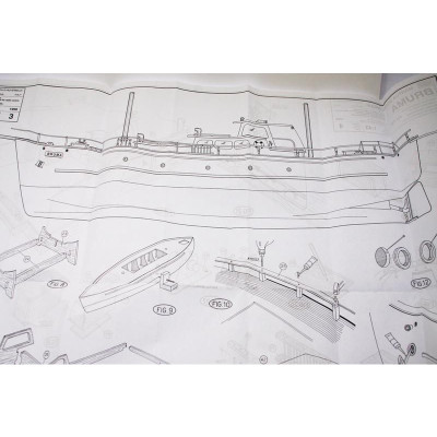 Mantua Model Motorová jachta Bruma 1:43 kit