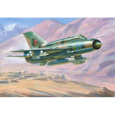 Model Kit letadlo 7259 - MIG-21 BIS Soviet Fighter (1:72)