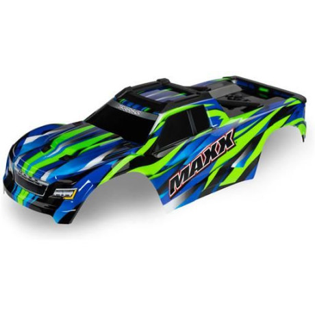 Traxxas karosérie zelená Maxx (rozvor 352mm)