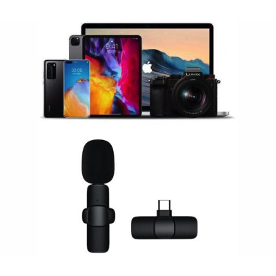 Type-C Lavalier Wireless Microphone (With Battery)
