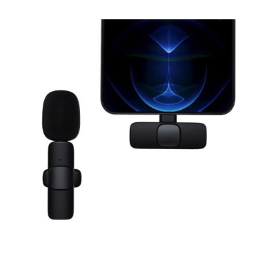 2v1 Type-C Lavalier Wireless Microphone (With Battery)