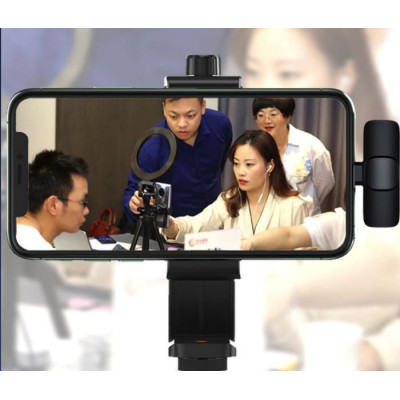 2v1 Type-C Lavalier Wireless Microphone (With Battery)