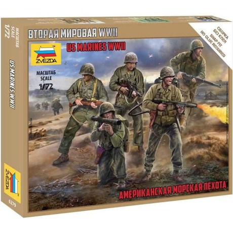 Wargames (WWII) figurky 6279 - US Marines (1:72)