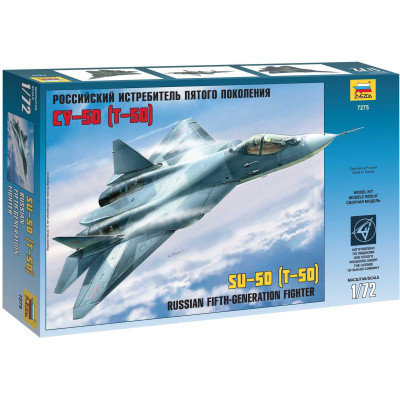 Model Kit letadlo 7275 - Sukhoi T-50 Russian Stealth Fighter (1:72)