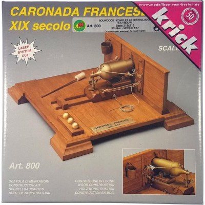 Mantua Model Francouzský kanón 1:17 kit
