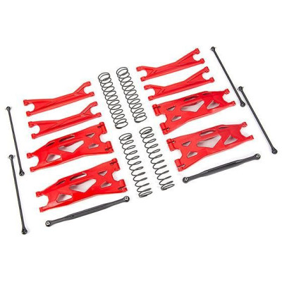 Traxxas sada WideMaxx červená (pro X-Maxx)