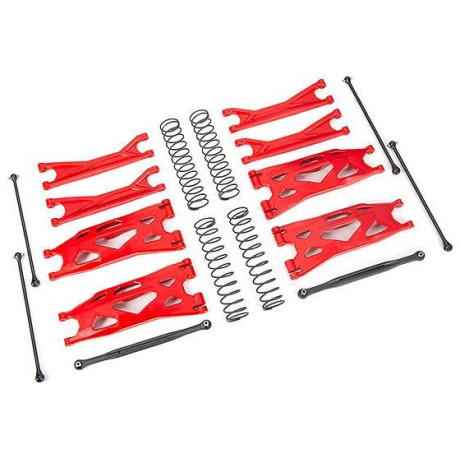 Traxxas sada WideMaxx červená (pro X-Maxx)