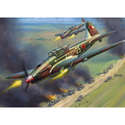 Model Kit letadlo 7279 - IL-2 Stormovik (1:72)