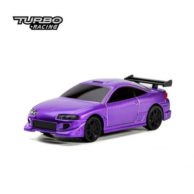 Turbo Racing 1/76 On-Road SPORT RC Car RTR (fialová)