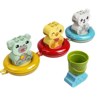 LEGO DUPLO - Legrace ve vaně: Plovoucí vláček se zvířátky