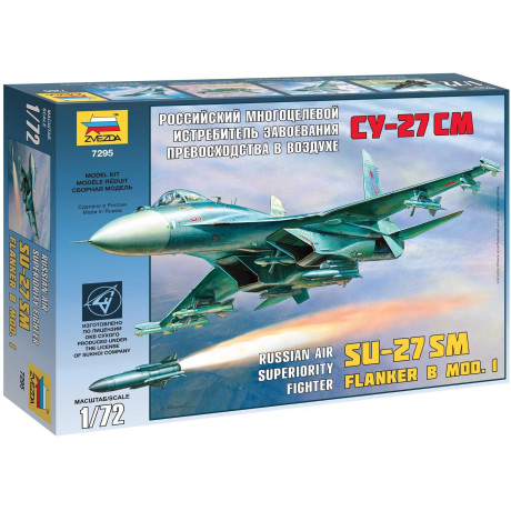 Model Kit letadlo 7295 - SU-27SM (1:72)
