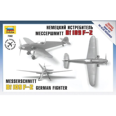 Snap Kit letadlo 7302 - Messerschmitt B-109 F2 (1:72)