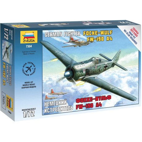 Snap Kit letadlo 7304 - FockeWulf 190 A4 (1:72)