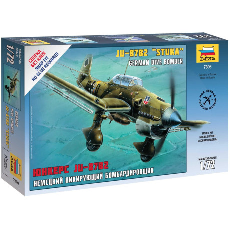 Snap Kit letadlo 7306 - Ju-87B2 Stuka (1:72)