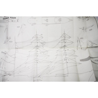 Mantua Model Gorch Fock 1:90 kit