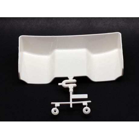 SWORKz S104 zadní plastové křídlo, bílé