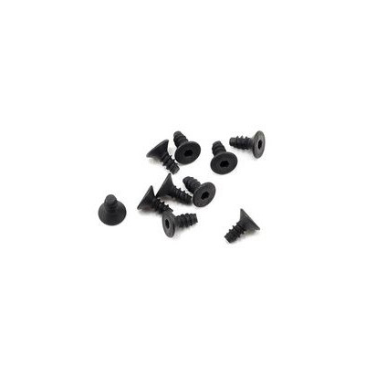 SWORKz ocelový Inbusový samořezný šroub s zápustnou hlavou, M2,6x6mm, 10 ks.