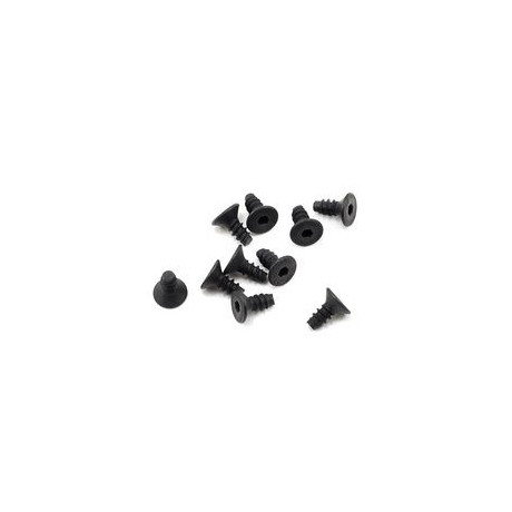 SWORKz ocelový Inbusový samořezný šroub s zápustnou hlavou, M2,6x6mm, 10 ks.