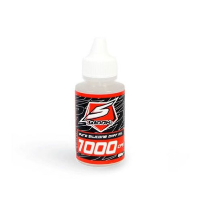 SWORKz silikonový olej pro diferenciál 7000Cps, 60ml, 1 ks.