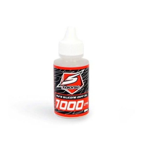 SWORKz silikonový olej pro diferenciál 7000Cps, 60ml, 1 ks.