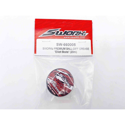 SWORKz Premium mast pro kuličkové diferenciály "Elliott Boots" 20ml, 1 ks.